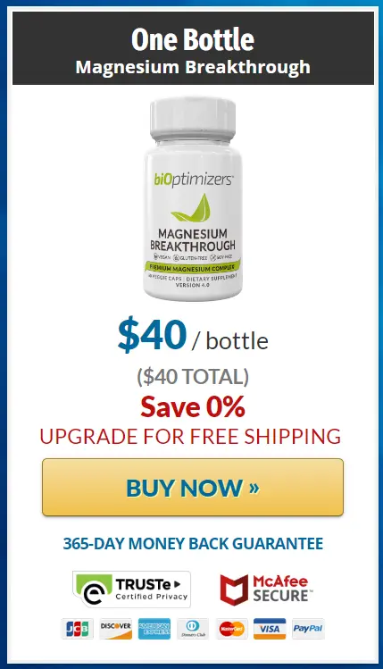 Buy Magnesium Breakthrough 1 Bottle